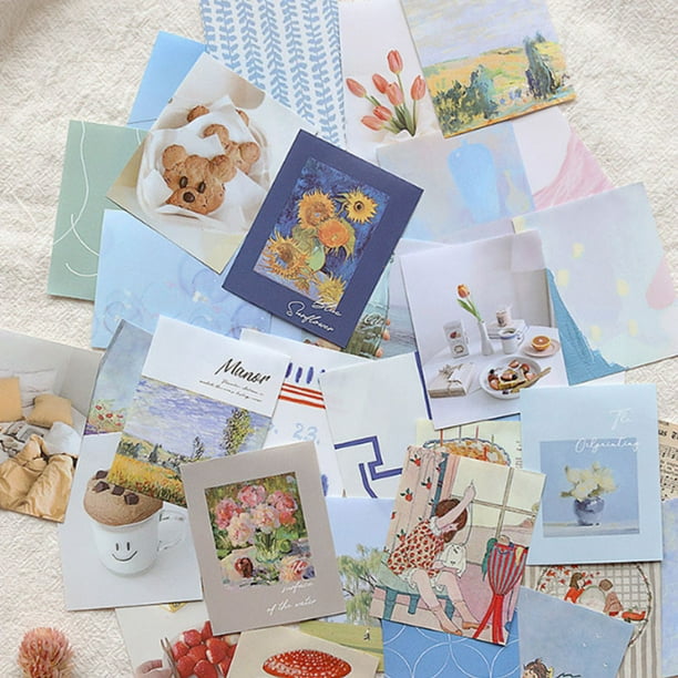 Vintage Material Paper Decoration Diary Mini Scrapbooking Card Making Journaling